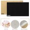 5PCS Self Adhesive Felt Sheet - Black Felt Sheets with Adhesive Backing for Drawer/Jewelry Box Liner (9" x 11")